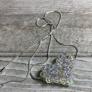 Handmade Swarovski Crystal ❤️ Heart Necklace